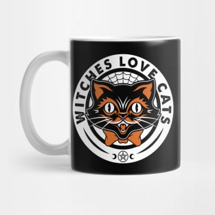 Halloween Cat - Witches Club Mug